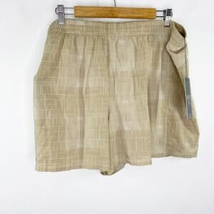 VRST Tan Painted Stone 5" Accelerate Run Shorts Active Running Mens Size XXL